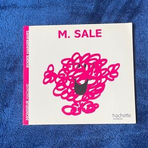 Monsieur Madame Sale Book with Pink Cover (French)